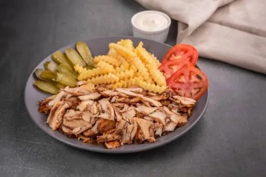 نص شاورما دجاج
